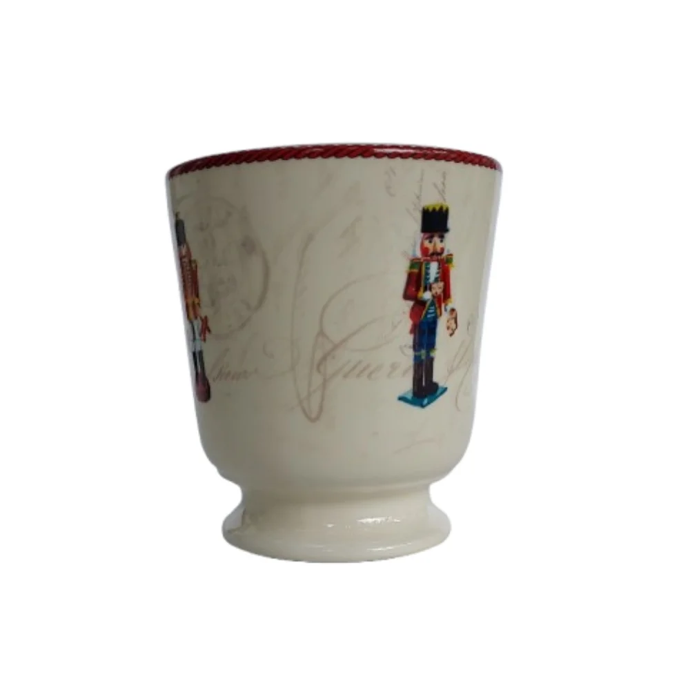 William Sonoma Nutcracker Mugs Holiday Christmas XMAS Set Of 4 Marc Lacaze